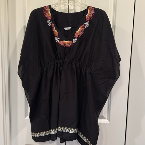 TRINA TURK V-Neck Swim Tunic - Size Small - Picture 1 of 7